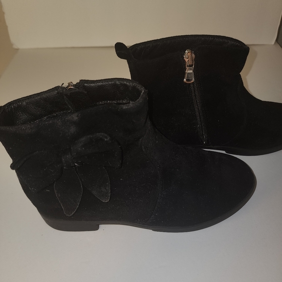 Girls Black ankle boots - Picture 3 of 3